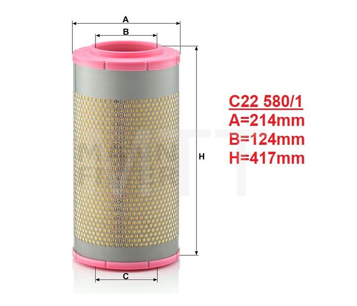 Air Filter-DAF LF45 LF55