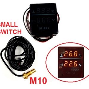 LCD W/Temp. & Volt. Gauge M10