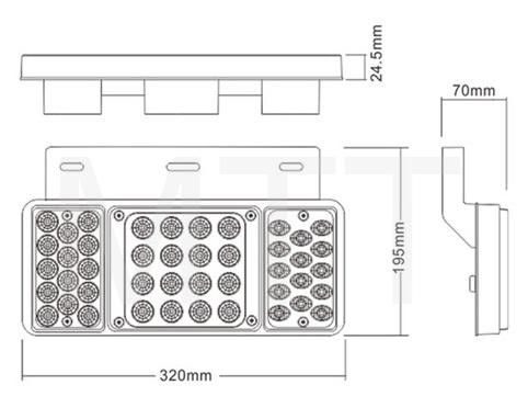 LED Tail Lamp-Isuzu NPR - Image 2