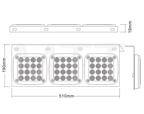 LED Tail Lamp-Hino / Isuzu - Image 2