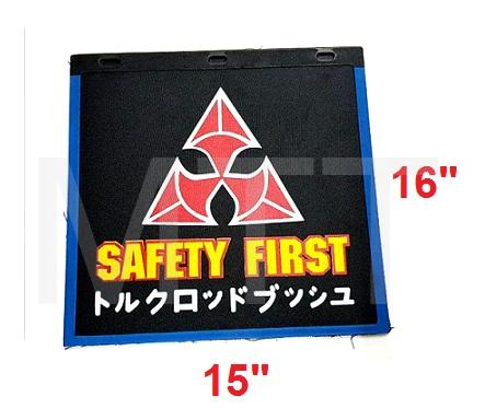 Mudflap-Safety First 15″X16″