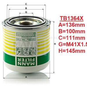 Air Dryer Filter-DAF LF45 LF55