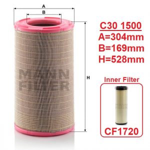 Air Filter-Scania 144 164