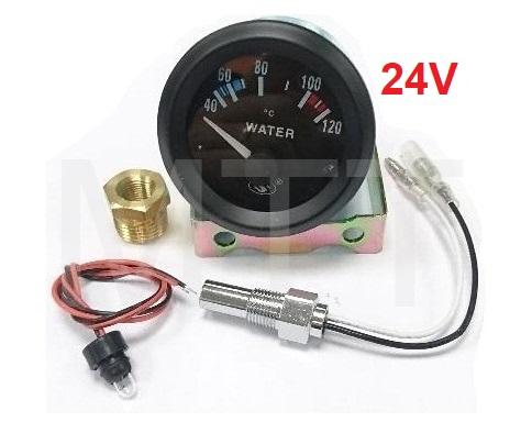Water Temperature Gauge W/Switch-24V