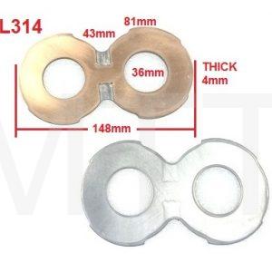 PTO Pump Plate-148X4
