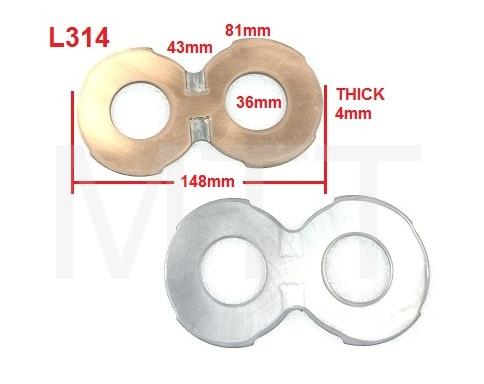 PTO Pump Plate-148X4