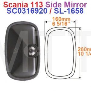 Side Mirror-Scania 113