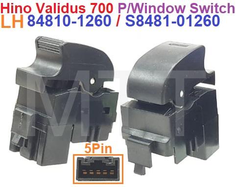 P/Window Switch-Hino Validus Mega