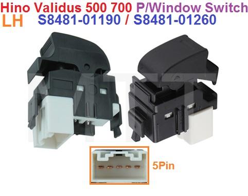 P/Window Switch-Hino Validus Mega - Image 2