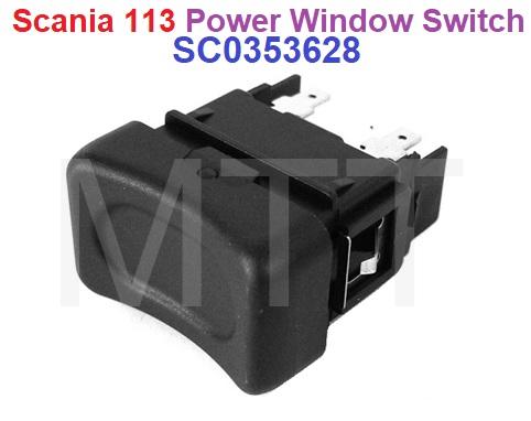 P/Window Switch-Scania 113