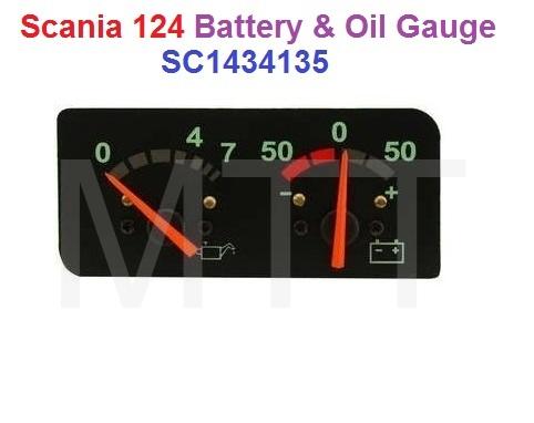 Oil Pressure Gauge Meter-Scania 124