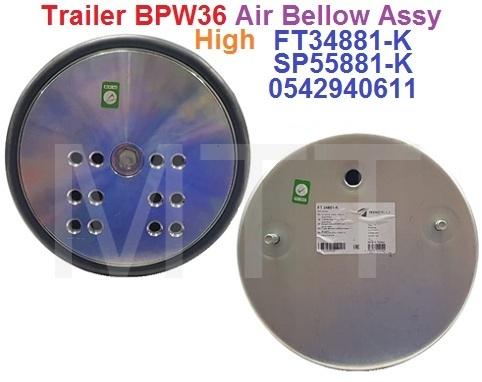Air Bellow Assy-Trailer BPW36 - Image 2