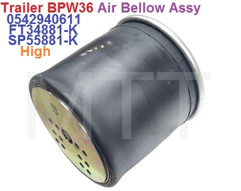 Air Bellow Assy-Trailer BPW36 - Image 4