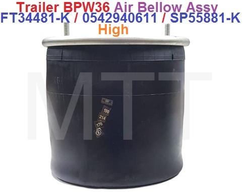 Air Bellow Assy-Trailer BPW36 - Image 5
