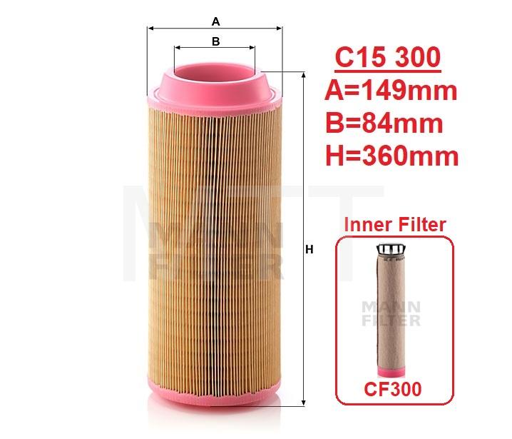 Air Filter-Bobcat JCB Ingersoll