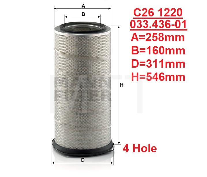 Air Filter-Volvo FL10 FL7