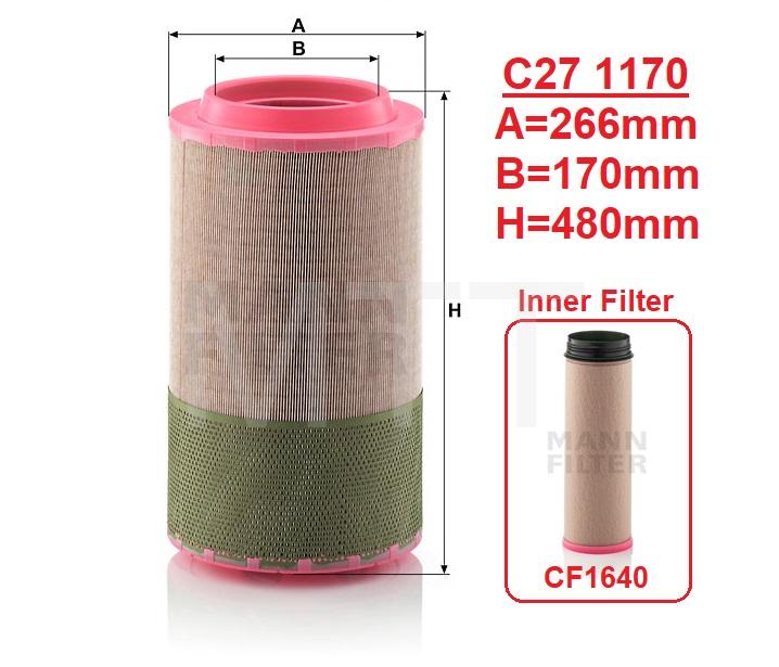 Air Filter-Man TGA 2000