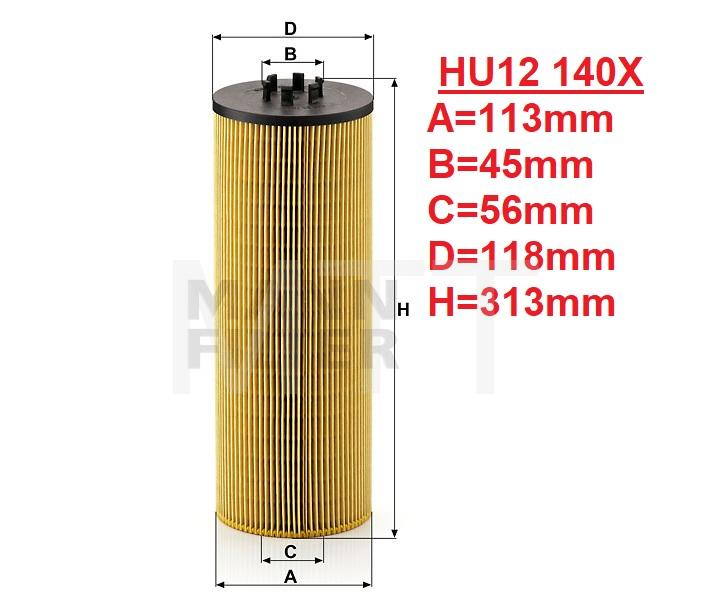 Oil Filter-M/Benz Actros 1835