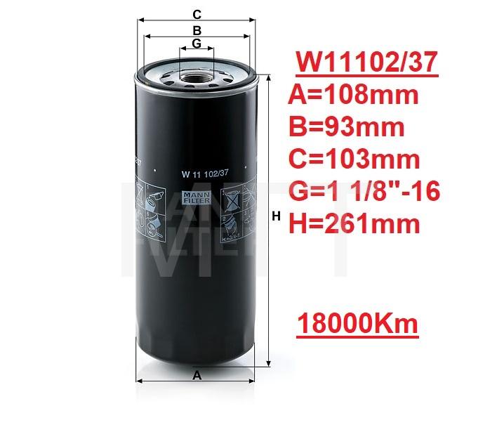 Oil Filter-Scania 124