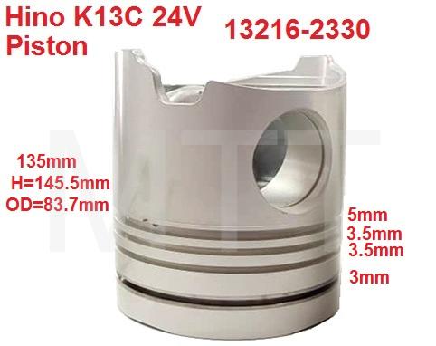 Piston-Hino K13C 24V