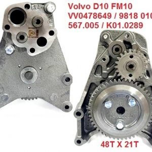 Engine Oil Pump-Volvo D10 FM10