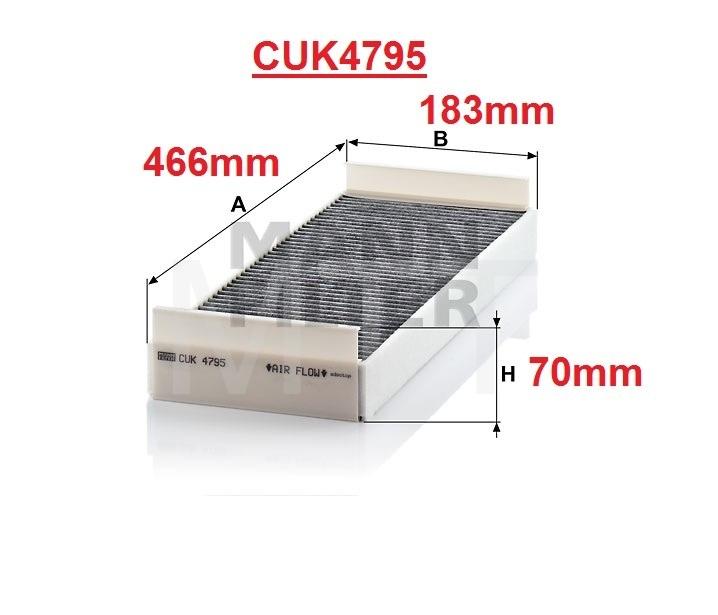 Cabin Filter-Man TGA TGX / Renault