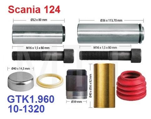 Brake Caliper Bush Kit-Scania 124