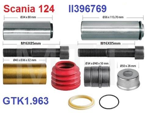 Brake Caliper Bush Kit-Scania 124