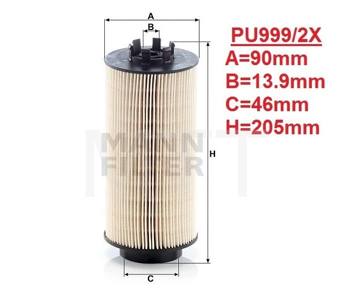 Fuel Filter-DAF CF75 CF85 XF95 - MTT AUTO PARTS SDN BHD