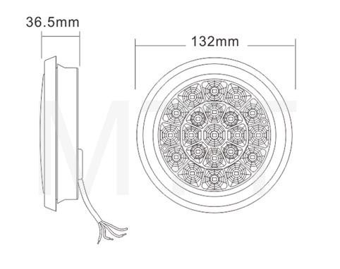 LED Tail Lamp-M/Benz 911A 312 - Image 3