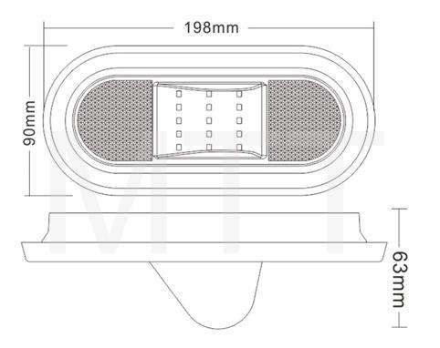 LED Side Maker Lamp-Truck - Image 2