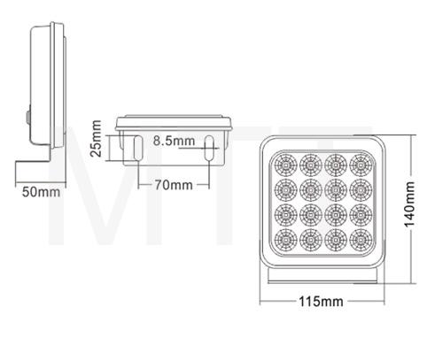 LED Bumper Lamp-N/S CPB - Image 3