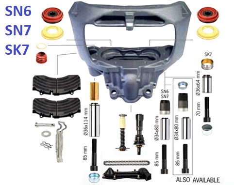 Brake Caliper Bush-Scania 124 - Image 2
