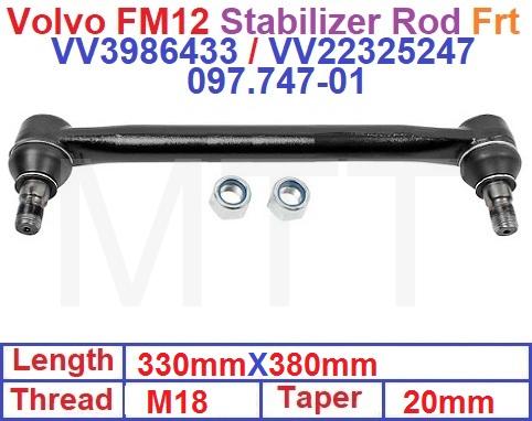 Stabilizer Rod-Volvo FM12