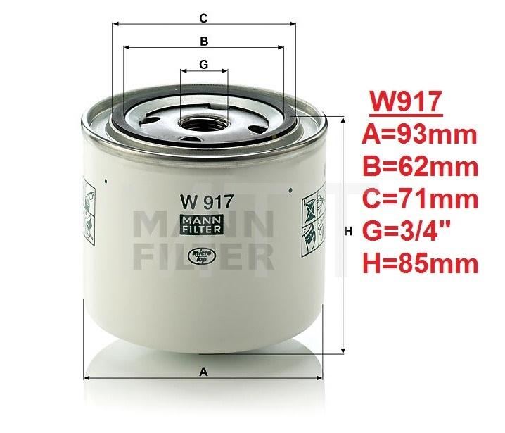 Oil Filter-Volvo FL10