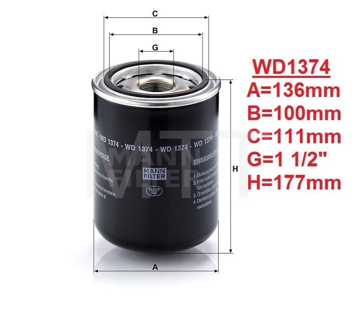 Hydraulic Transmission Filter-Man Renault Volvo