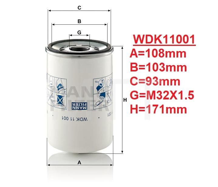 Fuel Filter-Volvo B7R B11R Bus