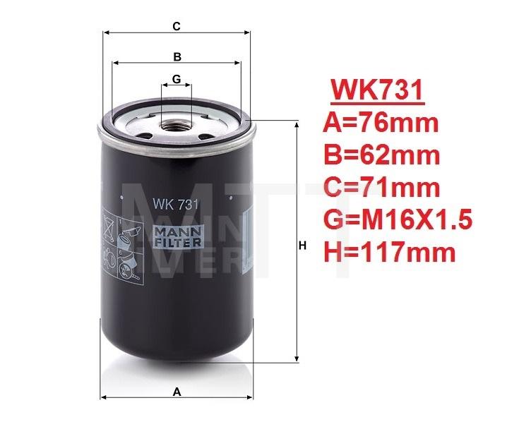 Fuel Filter-Man Iveco Renault