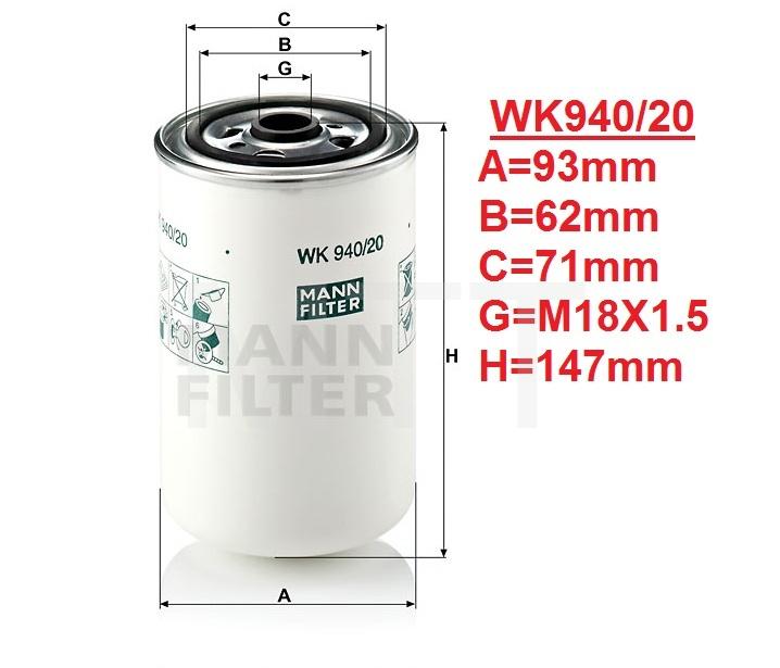 Fuel Filter-Renault 420