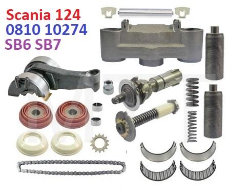 Brake Caliper Body+Lever Kit-Scania 124