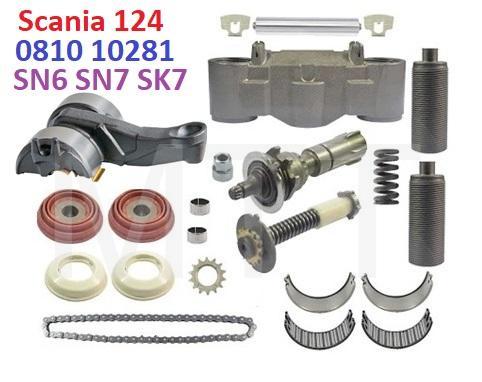 Brake Caliper Body+Lever Kit-Scania 124