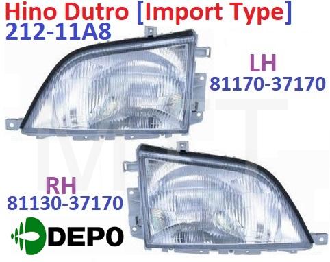 Hino Dutro WU300 (Import) Head Lamp Assy