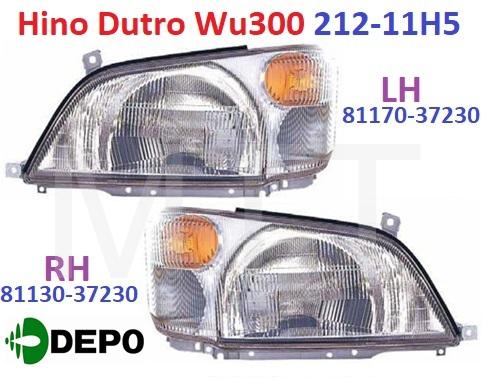 Hino Dutro WU300 Head Lamp Assy