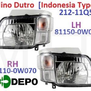 Hino Dutro (Indonesia) Head Lamp Assy