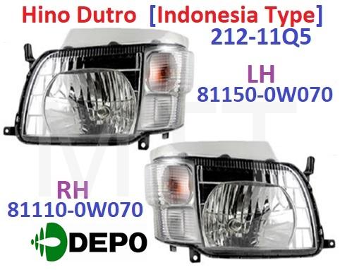 Hino Dutro (Indonesia) Head Lamp Assy