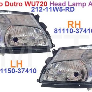 Hino Dutro WU720 Head Lamp Assy