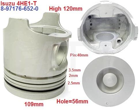 Piston-Isuzu 4HE1-T