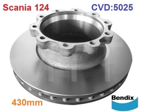 Brake Disc-Scania 124 ( Hollow )