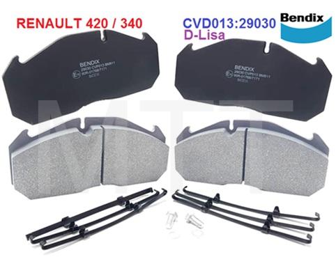 Brake Disc Pad-Renault 420 380