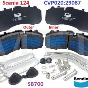 Brake Disc Pad-Scania 124 / M/Benz